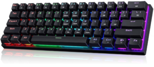 60% keyboard with rgb lights