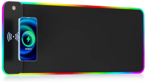 dr. catch Wireless Charging RGB Gaming Mouse Pad